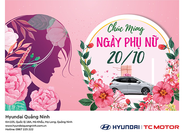 Hyundai Quảng Ninh tri ân ngày phụ nữ Việt Nam 20/10 - 1