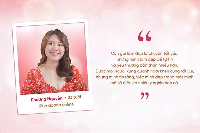 Ngưng so sánh mình với người khác, bỏ ngoài tai những lời đàm tiếu. Kiên nhẫn chăm sóc vẻ đẹp tinh thần cho bản thân mới chuyện đúng đắn của các cô nàng hiện đại.