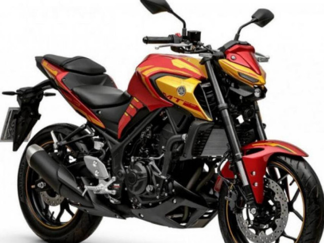 Xe máy - Xe đạp - Yamaha MT-03 Iron Man 2022 ra mắt, giá 115,8 triệu đồng