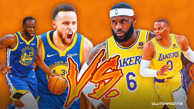 Golden State Warriors sẽ đối đầu với Los Angeles Lakers ngay trong trận khởi đầu bảng miền Tây