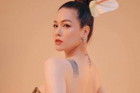 "Cô hầu gái sexy" Nhật Kim Anh, đả nữ Ngô Thanh Vân có hình xăm "bạo" hút mắt