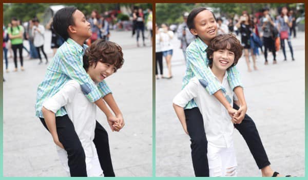 Á quân “Vietnam Idol Kids 2016” bất ngờ chia sẻ loạt ảnh chụp cùng Hồ Văn Cường - 1