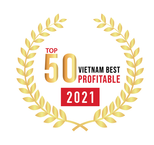 Logo Top 50 DN lợi nhuận xuất sắc nhất VN