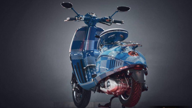 Siêu phẩm Vespa 946 Louis Vuitton "độc nhất vô nhị" trên thế giới - 3