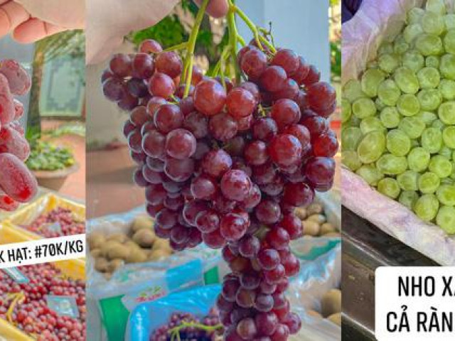 Thị trường - Tiêu dùng - Thêm 2 loại nho Trung Quốc siêu giòn ngọt, giá chỉ từ 27.000 đồng/kg gây sốt, tiểu thương "ém" nguồn gốc để "đi" nhiều hàng
