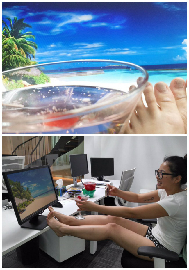 Chụp ảnh thì cũng sang chảnh lắm cơ.
