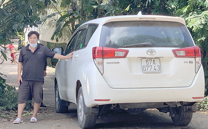 Lực lượng chức năng đã kịp thời phát hiện Tuấn đang vận chuyển người để giao lại cho Long đưa sang Campuchia. Ảnh do Công an An Giang cung cấp