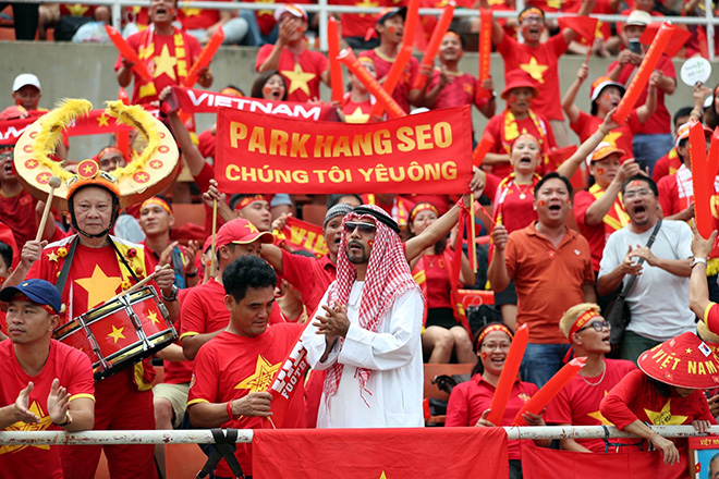 Khán giả được vào sân Mỹ Đình cổ vũ ĐT Việt Nam ở 2 trận đấu với Nhật Bản và Saudi Arabia.