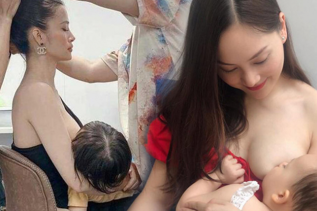 Mỹ nhân Việt gây "bão" mạng vì loạt ảnh đẹp về tình mẫu tử