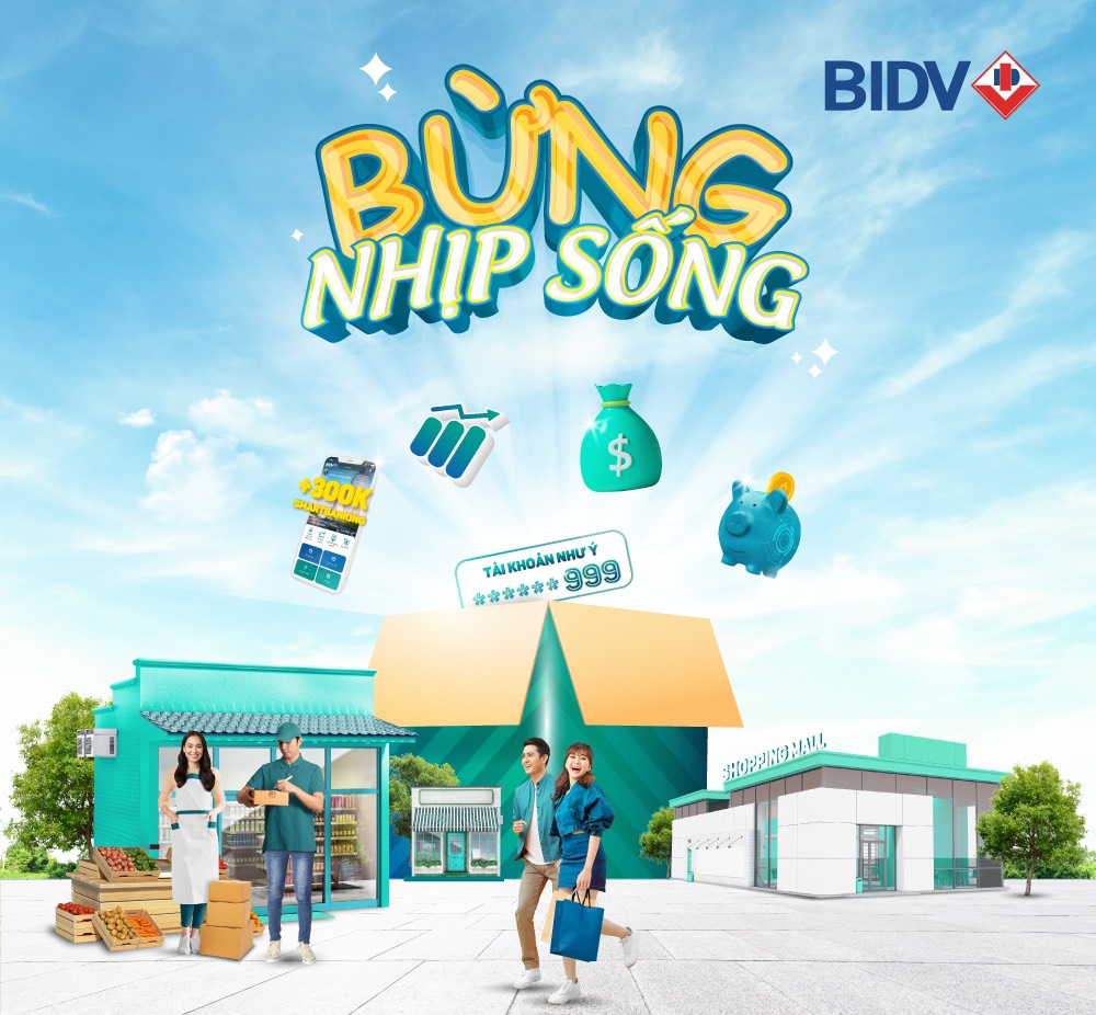 “Bừng nhịp sống” với chương trình khuyến mại lớn từ BIDV - 1