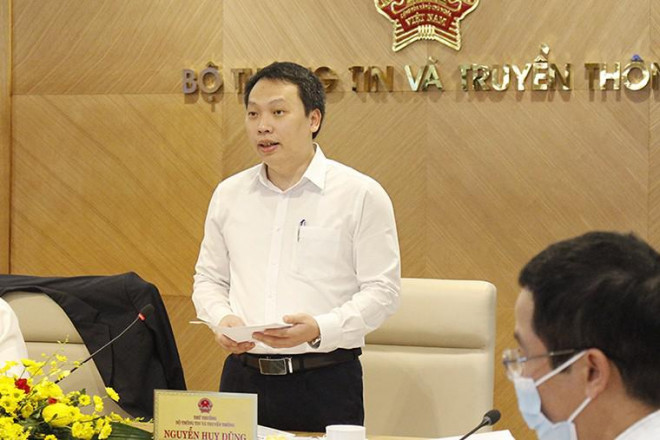 Thứ trưởng Bộ TT&amp;TT - ông Nguyễn Huy Dũng