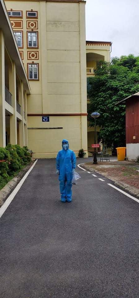 Ca trực của chị Nghĩa bắt đầu từ 7h30.