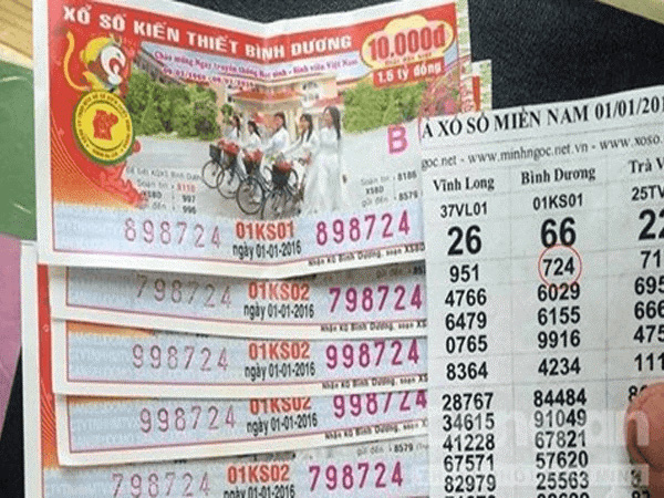 Lượng xổ số tiêu thụ nhà đài miền Nam rất lớn