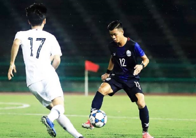 U23 Campuchia khởi đầu thuận lợi tại vòng loại U23 châu Á