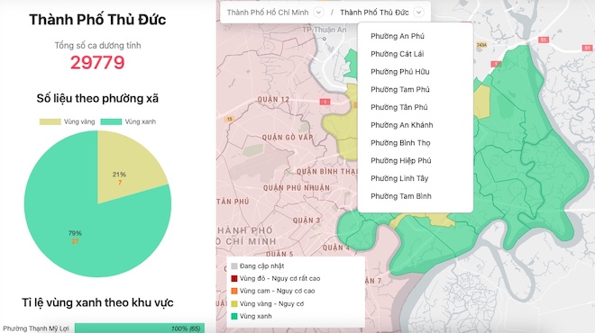 COVID-19: Chi tiết vùng xanh, vàng, cam, đỏ tới cấp độ tổ dân phố tại TP.HCM - 3