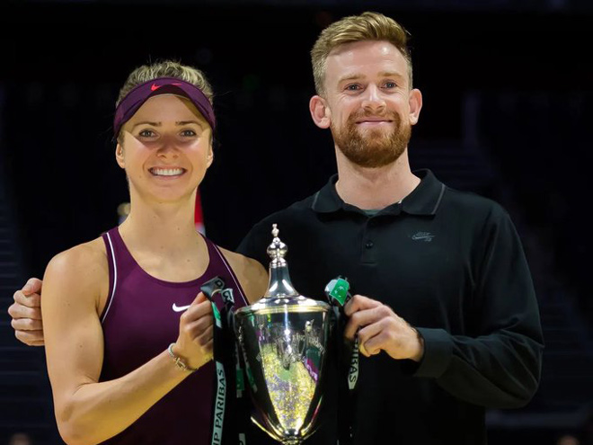 Elina Svitolina và HLV Andrey Bettles