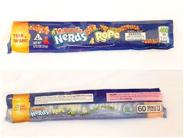 Gói kẹo không rõ nguồn gốc mà 13&nbsp;học sinh đã ăn