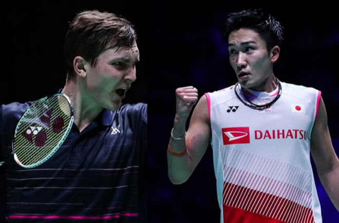 Axelsen đánh bại Momota trong trận chung kết cầu lông Đan Mạch Open