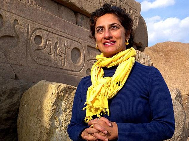 Nữ giáo sư Salima Ikram. Ảnh: Daily Mail
