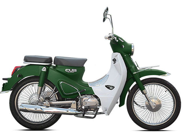 Xe máy - Xe đạp - Cub Classic 110 đẹp ngộp thở, giá bán chỉ bằng Wave