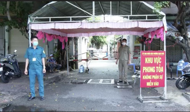 Phong toả khu vực phát hiện các ca dương tính tại phường Rạch Dừa, TP Vũng Tàu
