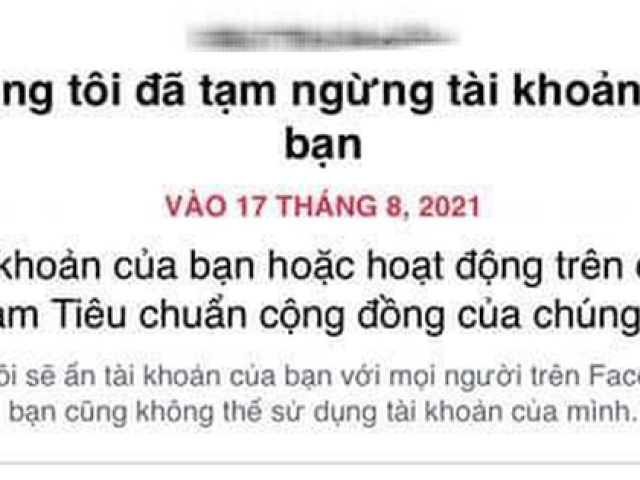 Công nghệ thông tin - Để tài khoản Facebook không bị xóa