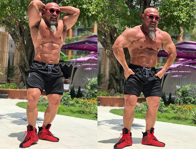 Lão tướng quê An Giang vô địch thế giới cơ bắp cuồn cuộn: Rèn luyện "kinh người" - 4