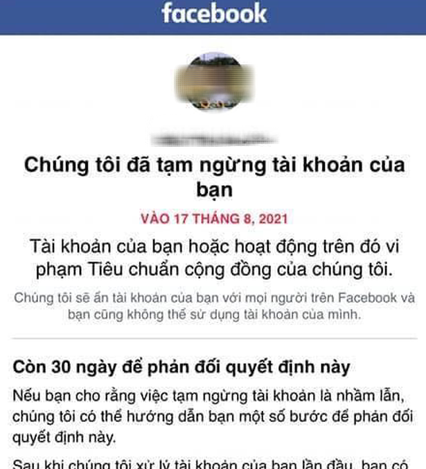 Để tài khoản Facebook không bị xóa - 1