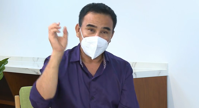 MC Quyền Linh trên sóng “Dân Hỏi – Thành Phố Trả Lời” 