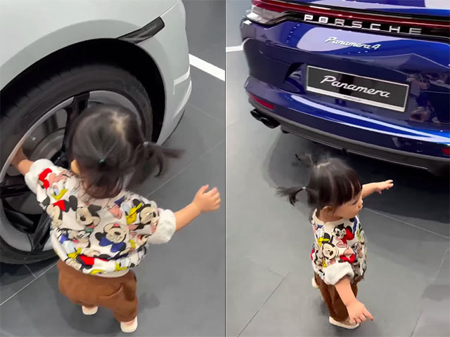 Tin tức ô tô - Ái nữ nhà Cường Đôla đi "thị phạm" xe tại showroom Porsche, "gợi ý" ba mua chiếc khá đặc biệt