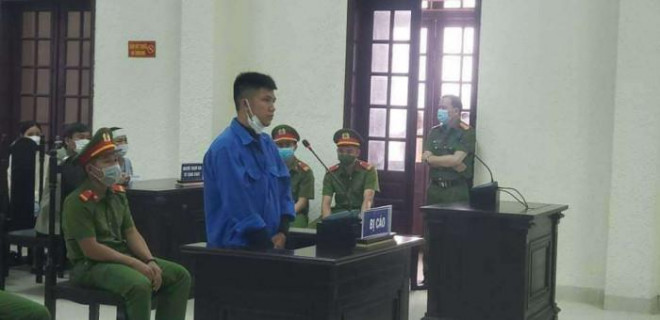 Lê Thanh Trung tại phiên tòa sơ thẩm
