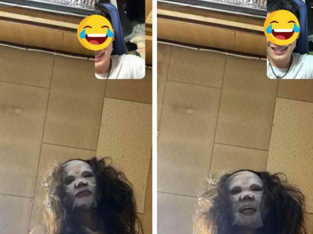 Phi thường - kỳ quặc - Chồng chia sẻ khoảnh khắc gọi video với vợ, dân mạng xem xong suýt ngất vì như phim kinh dị