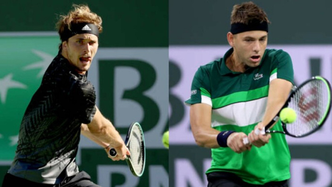 Alexander Zverev suýt thua Filip Krajinovic ở set 2