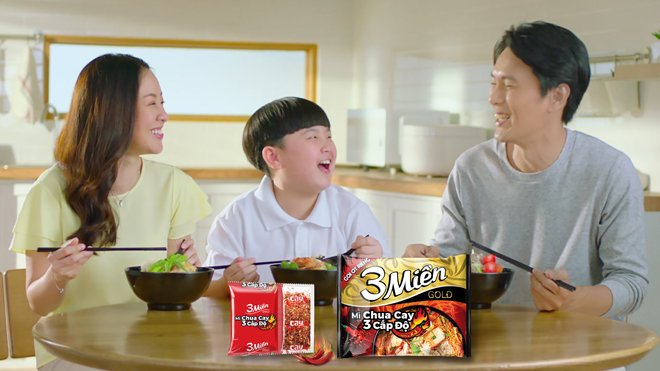 Mì 3 Miền Chua cay 3 cấp độ đáp ứng mọi sở thích ăn cay