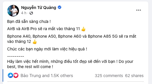 Bị nói "Chủ tịch rảnh quá", CEO Bkav Nguyễn Tử Quảng đáp lời - 2