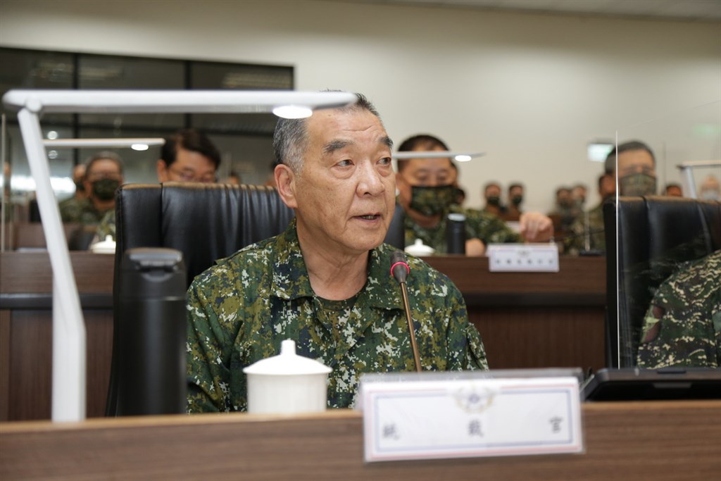 Khâu Quốc Chính – lãnh đạo Lực lượng phòng vệ Đài Loan (ảnh: SCMP)