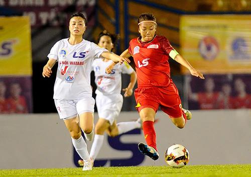 Hà Nội 1 và TP HCM 1 chờ tái đấu ở trận chung kết Cúp Quốc gia nữ năm 2021. Ảnh: VFF