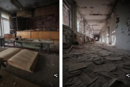 Thế giới - Chùm ảnh: Thành phố Chernobyl 35 năm sau thảm họa hạt nhân