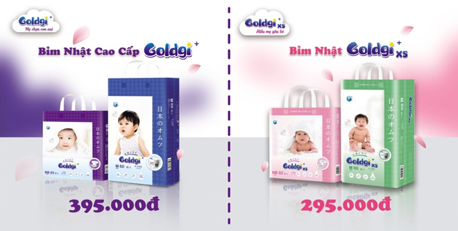 Bỉm Nhật Goldgi +x5 ra mắt gây chú ý trên thị trường tã/bỉm Việt - 1