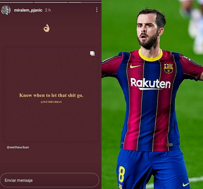 Thông điệp đầy ẩn ý của Pjanic