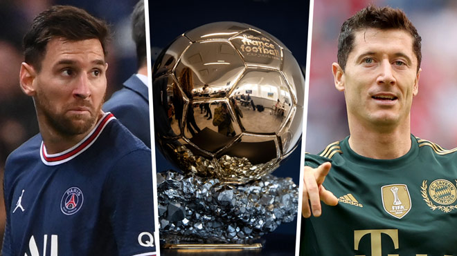 Messi và Lewandowski đua tranh gắt gao "Quả bóng vàng" năm nay