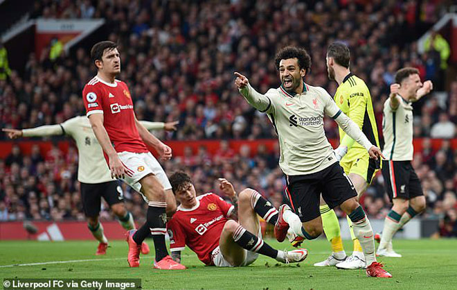MU thua thảm 0-5 Liverpool trong ngày Mohamed Salah lập hat-trick đáng nhớ ở sân Old Trafford