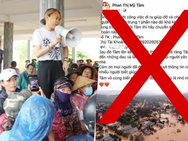 Đời sống Showbiz - "Mỹ Tâm kêu gọi ủng hộ miền Trung" là tin giả mạo