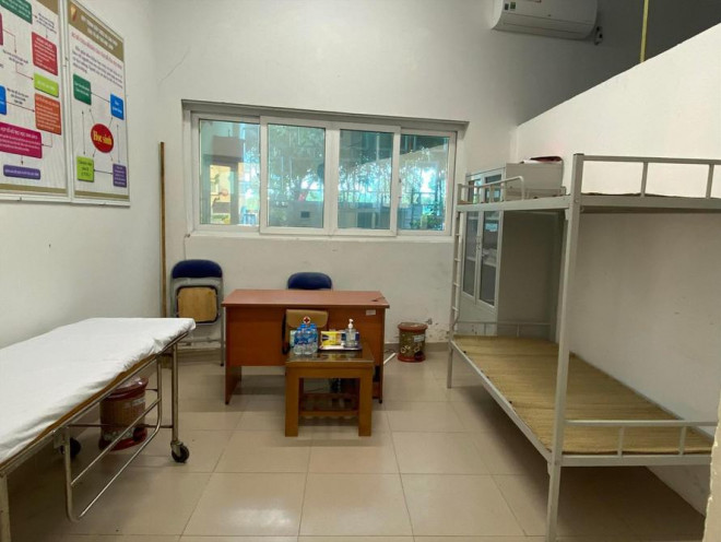 Phòng y tế của một trường học tại Hà Nội sẵn sàng cho công tác phòng dịch COVID-19