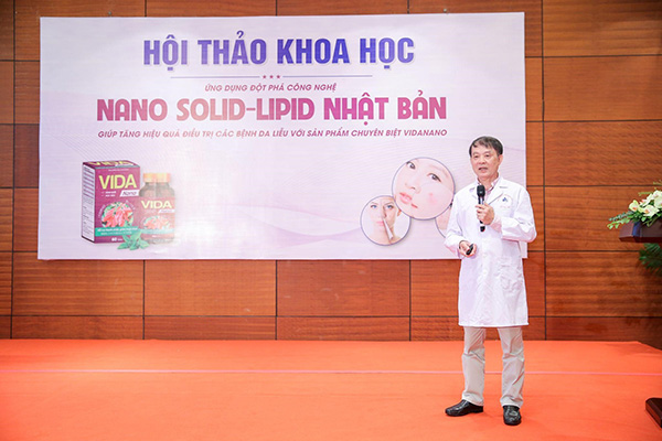 Hội thảo khoa học “Ứng dụng công nghệ siêu vi Nano Solid - Lipid, trong hỗ trợ điều trị các bệnh da liễu“ - 4