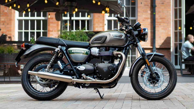 Bonneville T100 Gold Line Edition