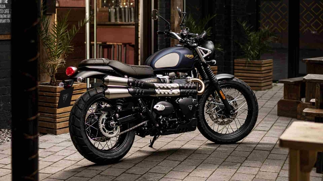 Triumph Street Scrambler Gold Line Edition