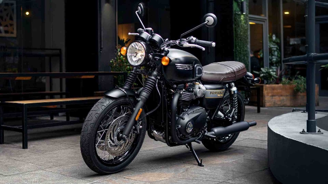 Triumph Bonneville T120 Black Gold Line Edition