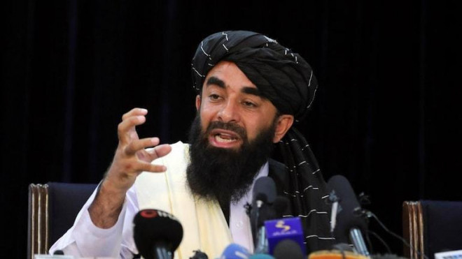 Người phát ngôn Taliban Zabihullah Mujahid. Ảnh:&nbsp;AP.