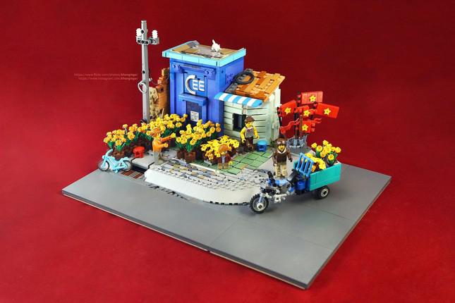 Chàng trai nuôi dưỡng tình yêu với Sài Gòn qua việc sáng tạo các tác phẩm lego - 2